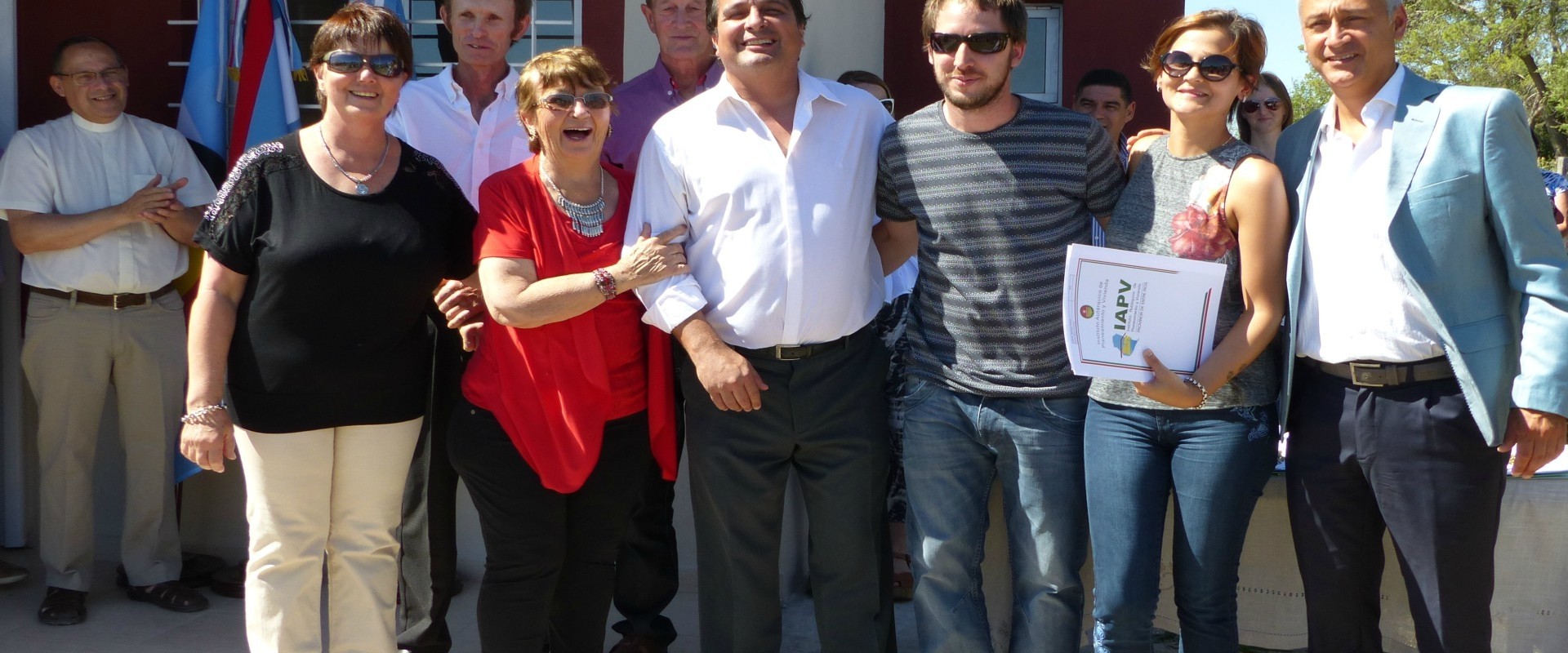 Se sortearon  10 viviendas para docentes en Mar&iacute;a Grande