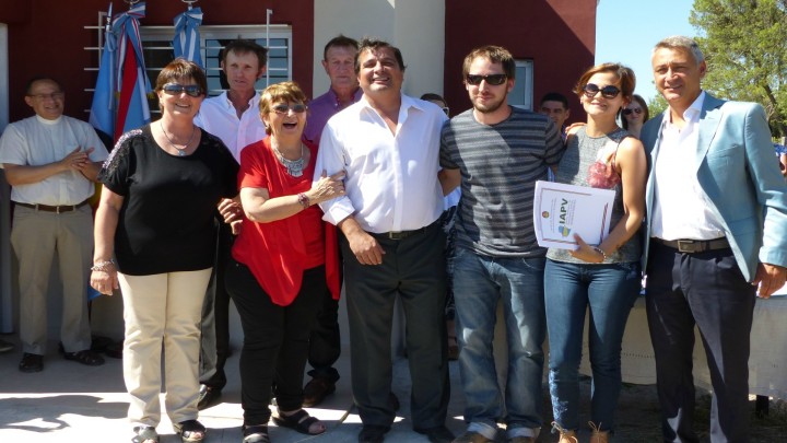 Se sortearon  10 viviendas para docentes en Mar&iacute;a Grande