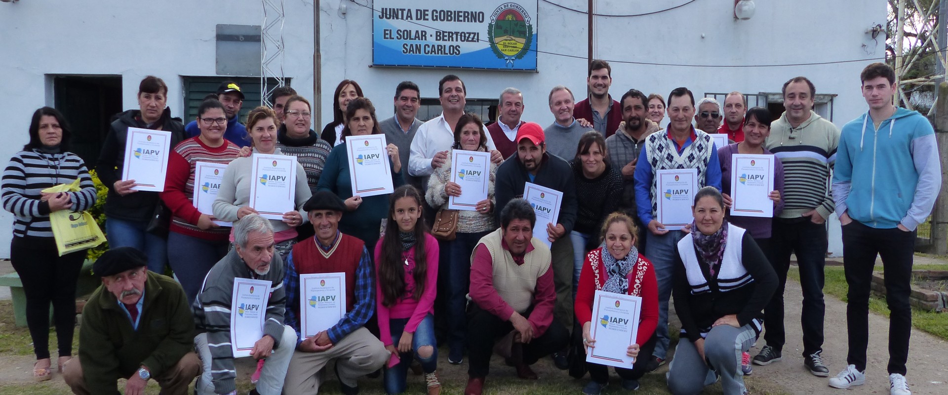 La provincia entreg&oacute; escrituras en cuatro localidades del departamento La Paz