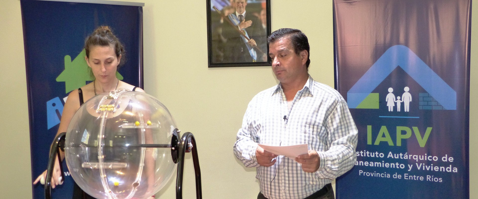 Resultados del sorteo de ubicaci&oacute;n Villaguay 16 Viviendas