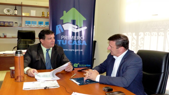 Construir&aacute;n  nuevas viviendas en Villa del Rosario financiadas por la provincia