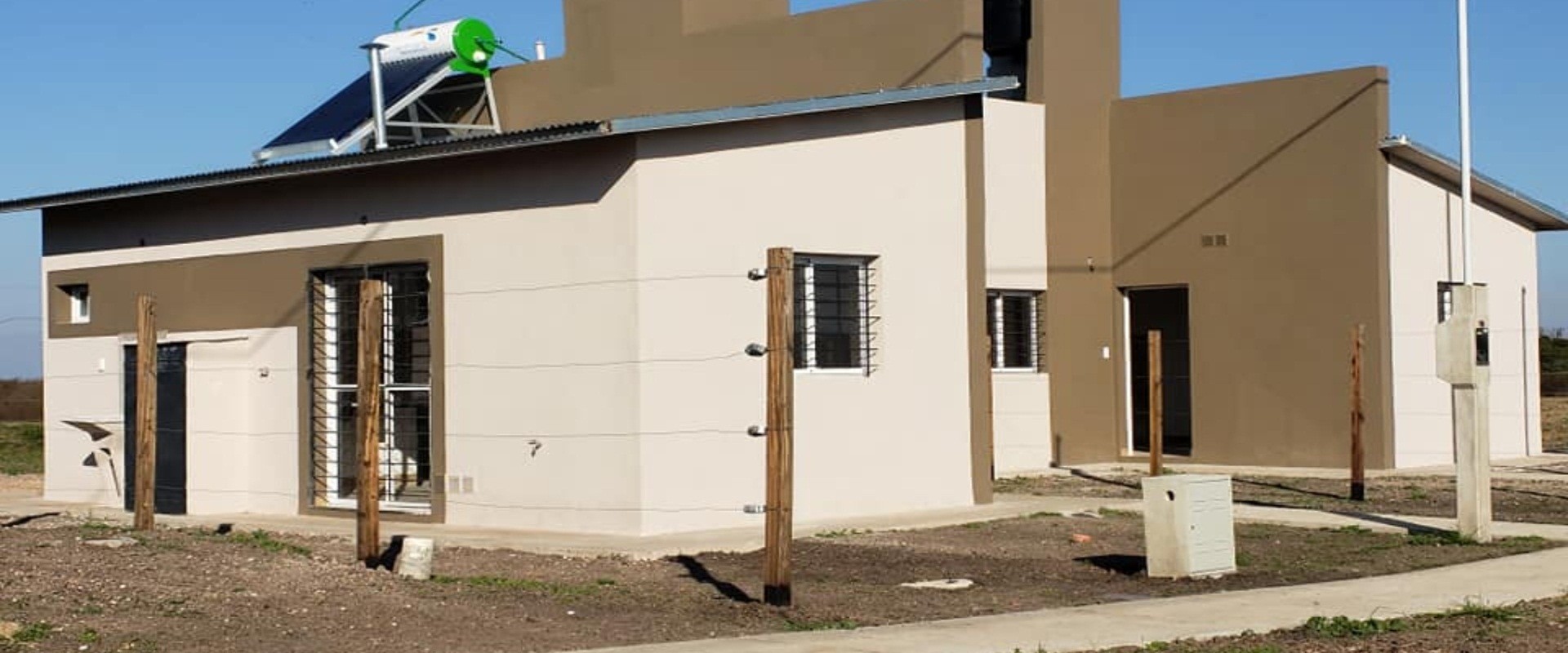Est&aacute;n pronto a culminarse la construcci&oacute;n de 10 viviendas en Colonia Crespo con recursos provinciales