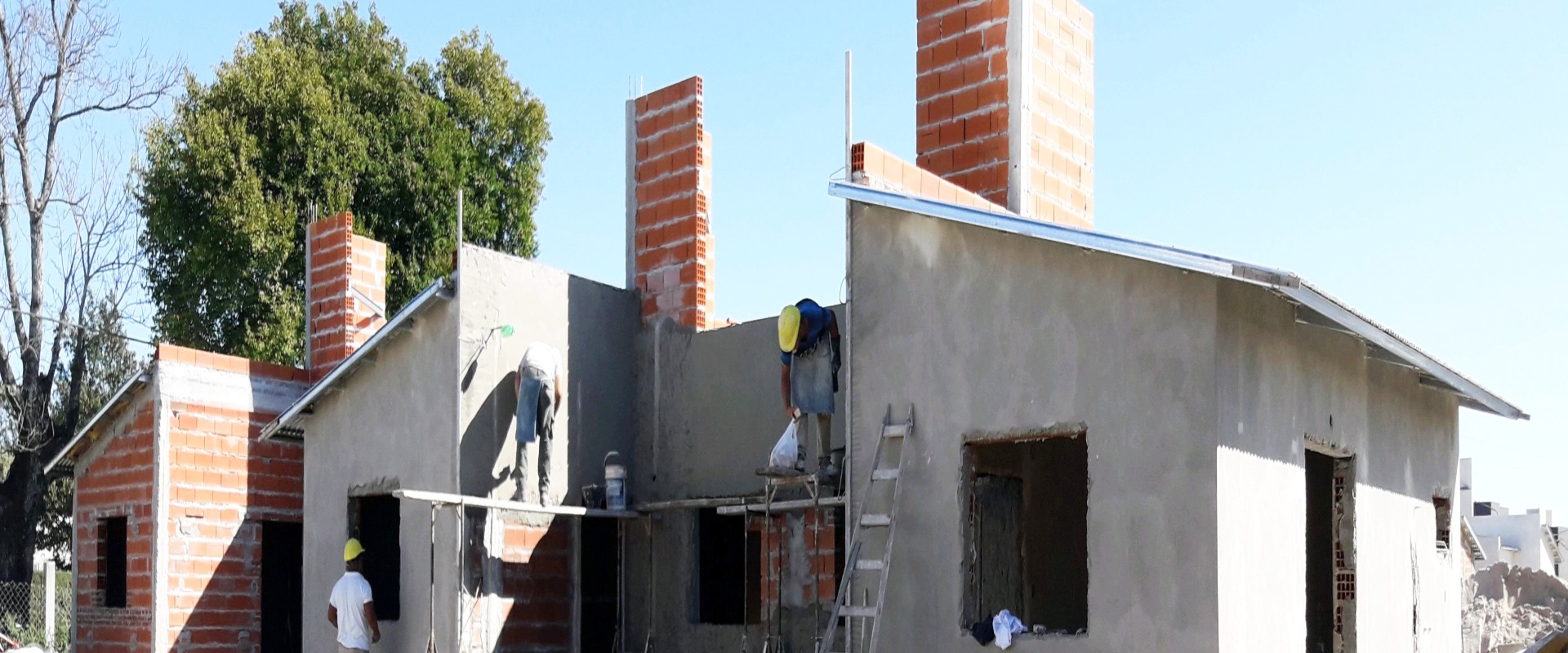 Est&aacute; en marcha la obra de 10 viviendas en Ceibas con recursos provinciales