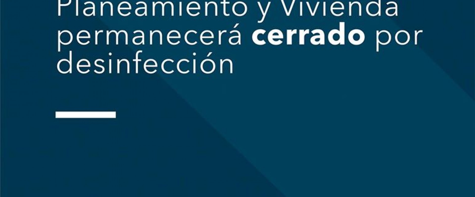 Este lunes, el IAPV cerrado por tareas de desinfecci&oacute;n