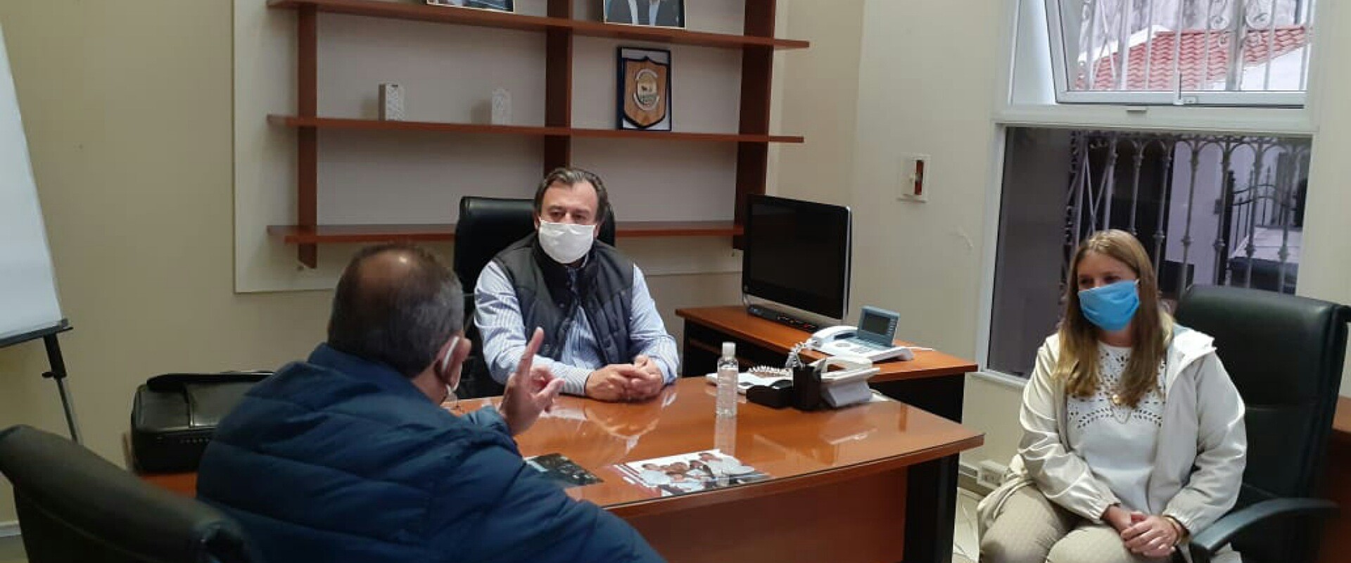 Abordaron la pol&iacute;tica habitacional para comunidades  del departamento Diamante