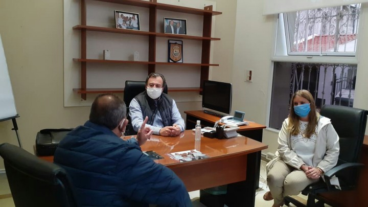 Abordaron la pol&iacute;tica habitacional para comunidades  del departamento Diamante