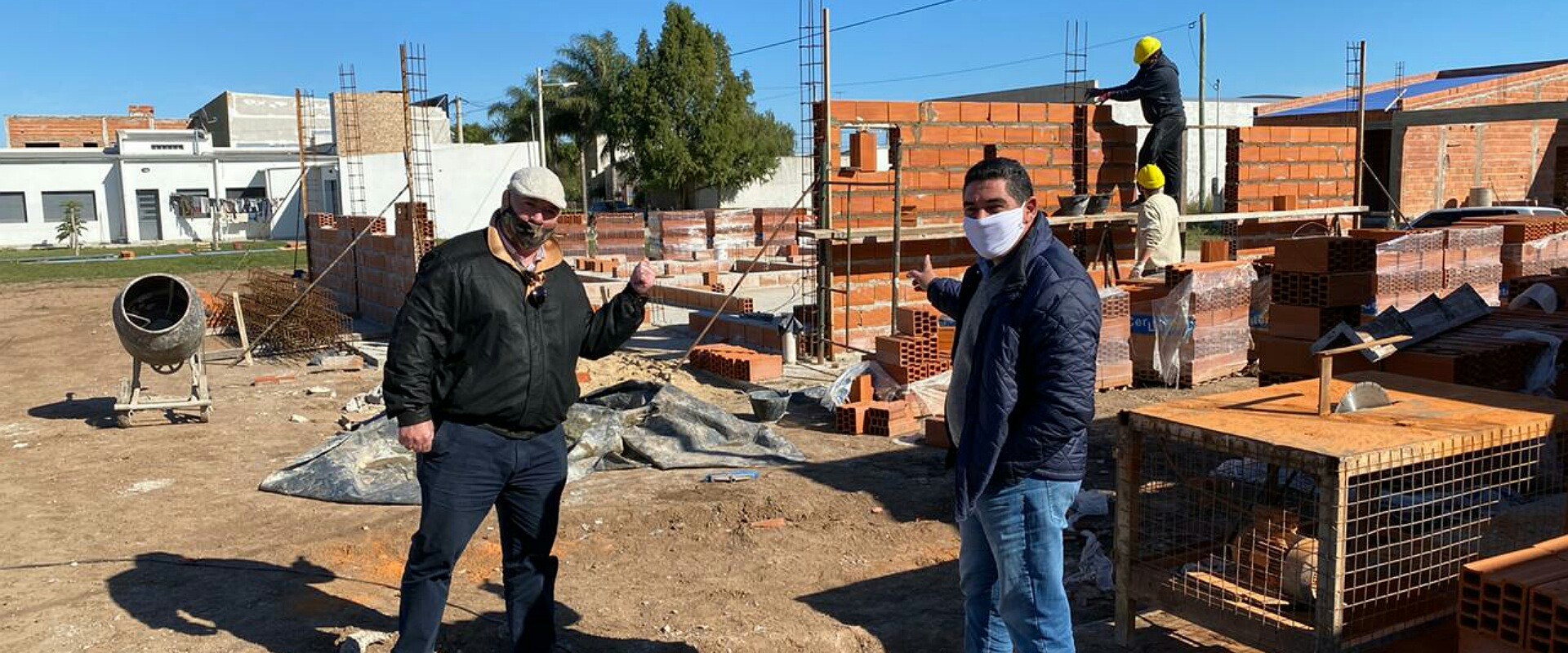 La provincia reanuda la construcci&oacute;n de viviendas en Crespo