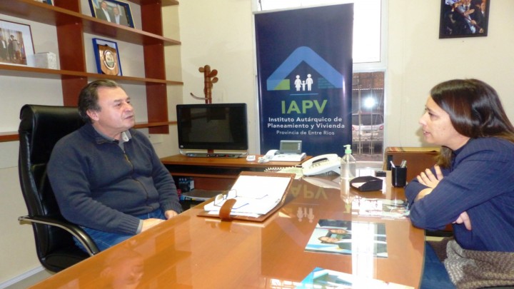 Abordaron la pol&iacute;tica habitacional en la Criolla y el departamento Gualeguay