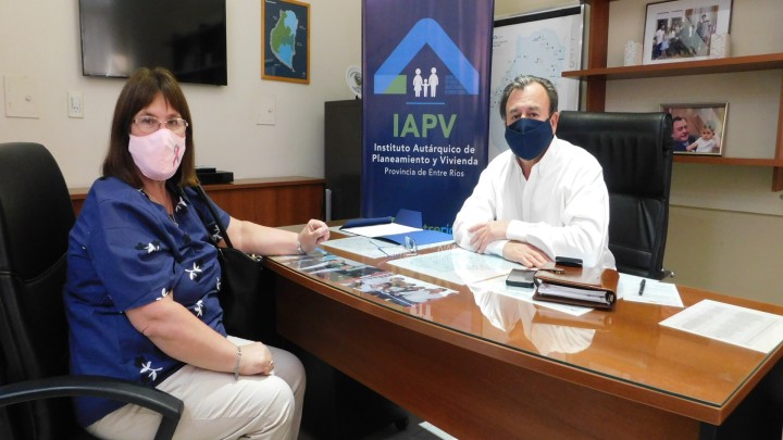Gestionan la construcci&oacute;n de nuevas viviendas con fondos provinciales para Villa Elisa