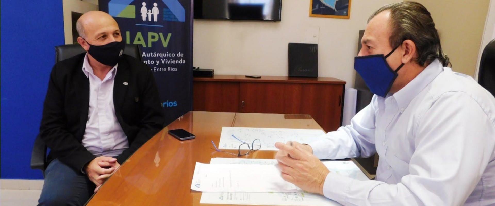 Evaluaron la pol&iacute;tica habitacional para General Galarza y Larroque