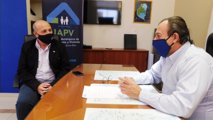 Evaluaron la pol&iacute;tica habitacional para General Galarza y Larroque