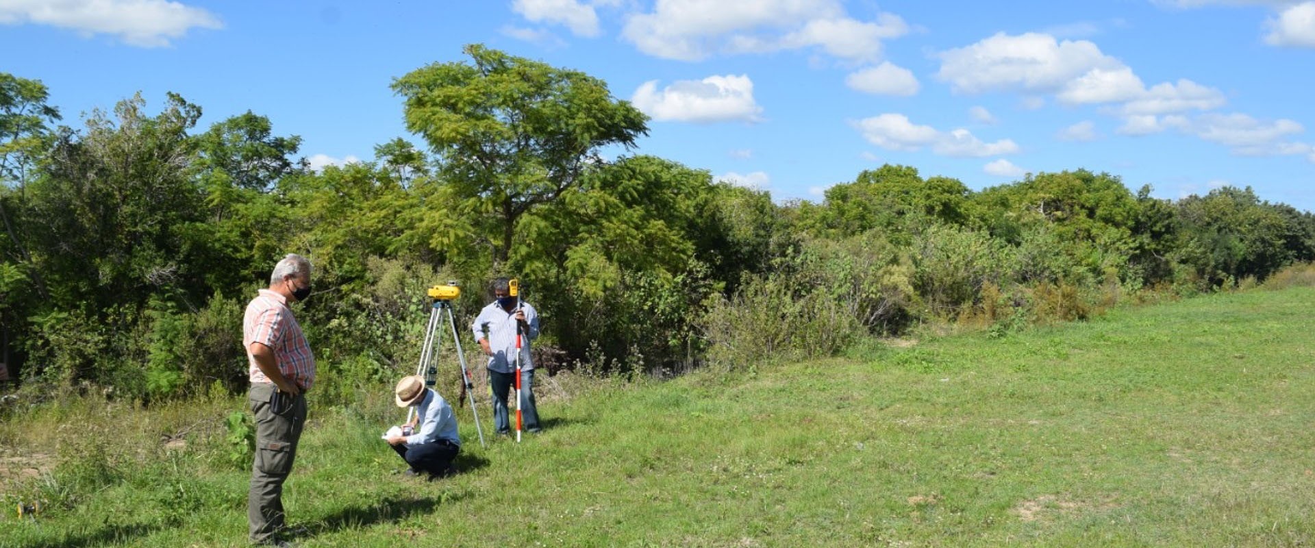 Evaluaron terrenos para la construcci&oacute;n de 70 viviendas en Diamante
