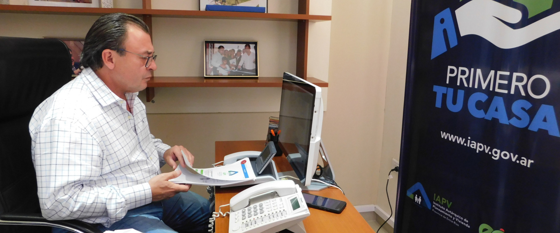 Bisogni, Ferraresi y organizaciones gremiales analizaron la pol&iacute;tica habitacional