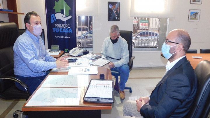 Se trabaja en la construcci&oacute;n de nuevas viviendas para Santa Anita y Lucas Gonz&aacute;lez