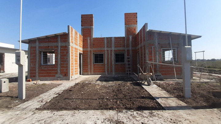 Tienen buen ritmo de avance las viviendas que se construyen en Concepci&oacute;n del Uruguay y Caseros