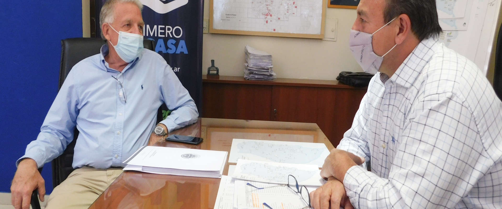 La provincia trabaja en soluciones habitacionales para Federaci&oacute;n, Diamante, Tala e Islas