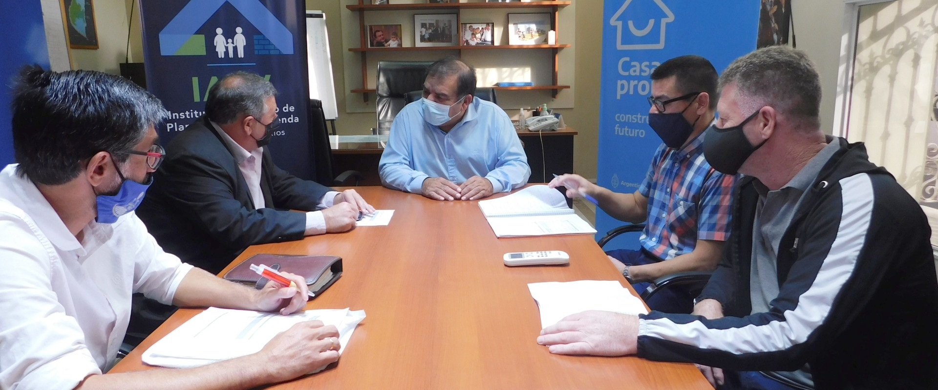Gestionan la ejecuci&oacute;n de nuevas viviendas para El Pingo con fondos nacionales