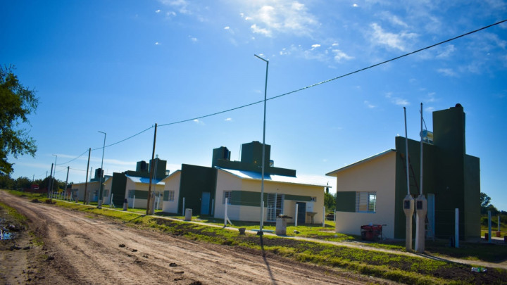 Tienen m&aacute;s del 90 por ciento de avance las 84 viviendas que se financian con recursos provinciales