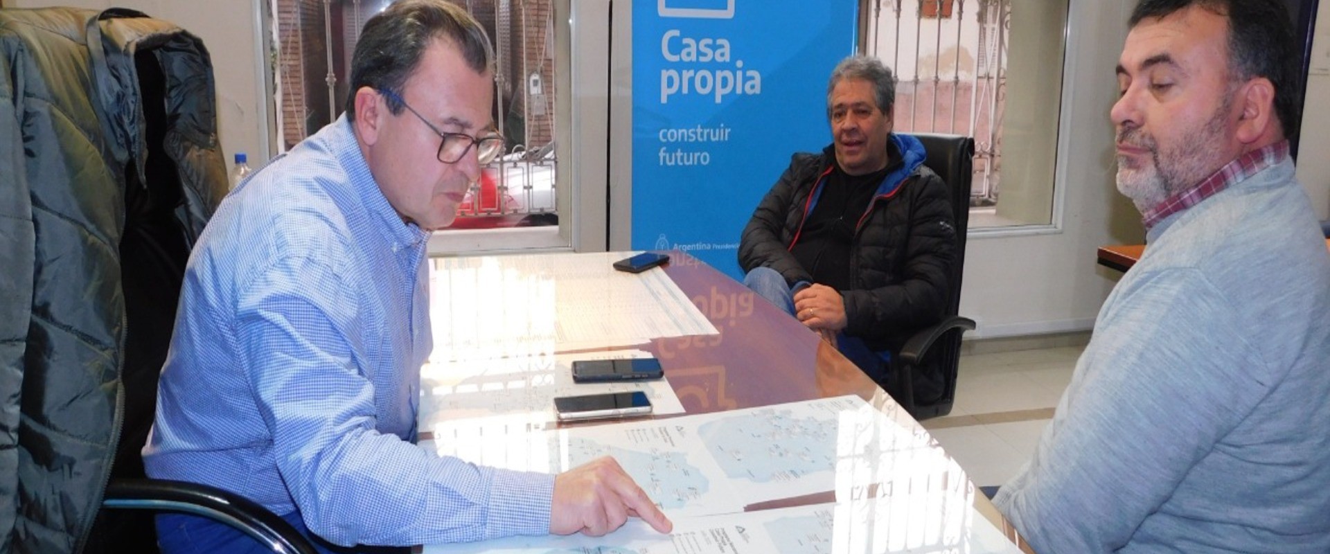 Repasaron con dirigentes de Uocra la pol&iacute;tica habitacional que se lleva adelante