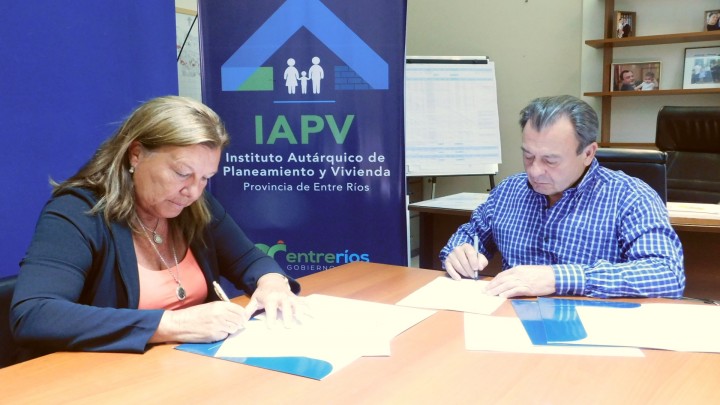 IAPV y Vialidad firmaron un convenio de colaboraci&oacute;n y asistencia