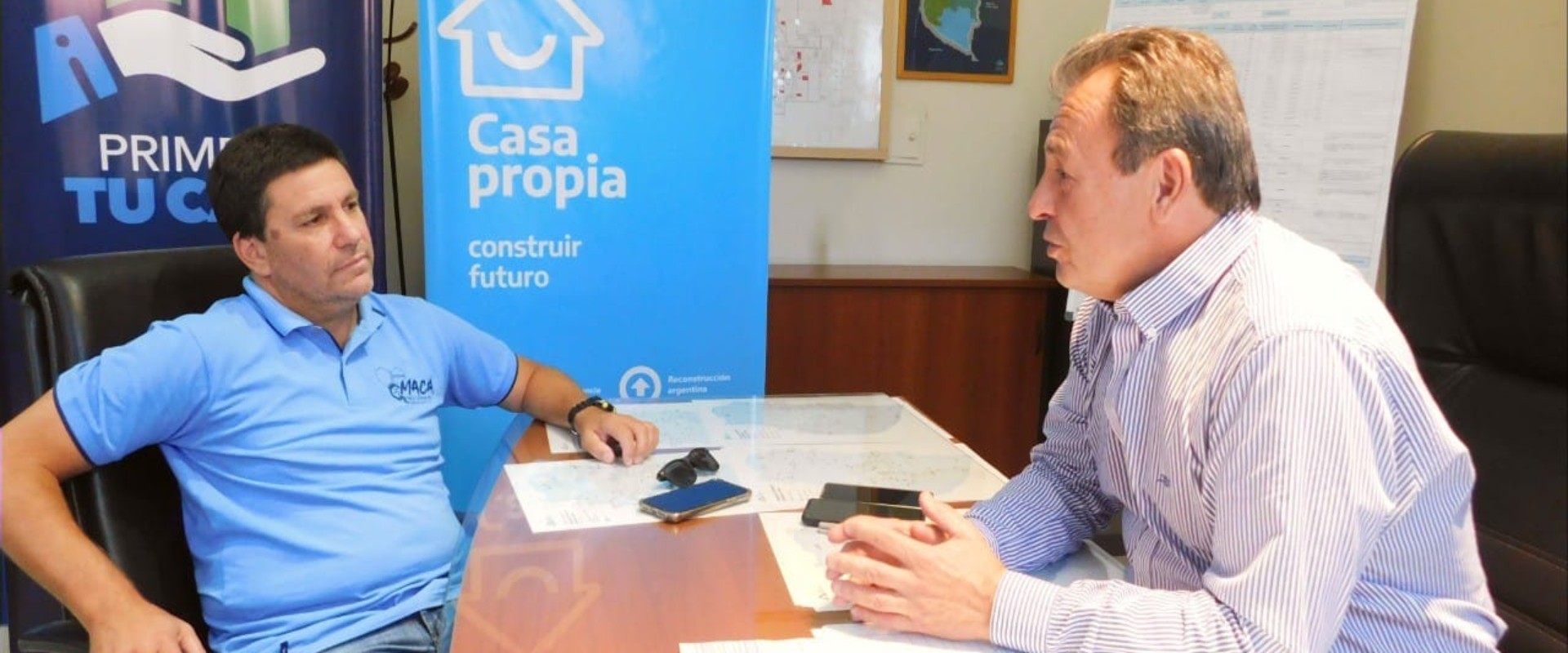 Tienen cerca del 50 por ciento de avance las 40 viviendas que se construyen en Maci&aacute;