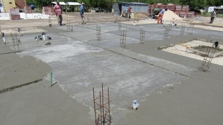 Comenz&oacute; la construcci&oacute;n de nuevas viviendas en Estaci&oacute;n Sosa con recursos provinciales