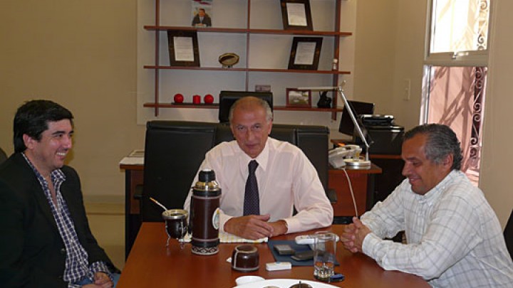 Marelli se reuni&oacute; con el intendente de Villaguay