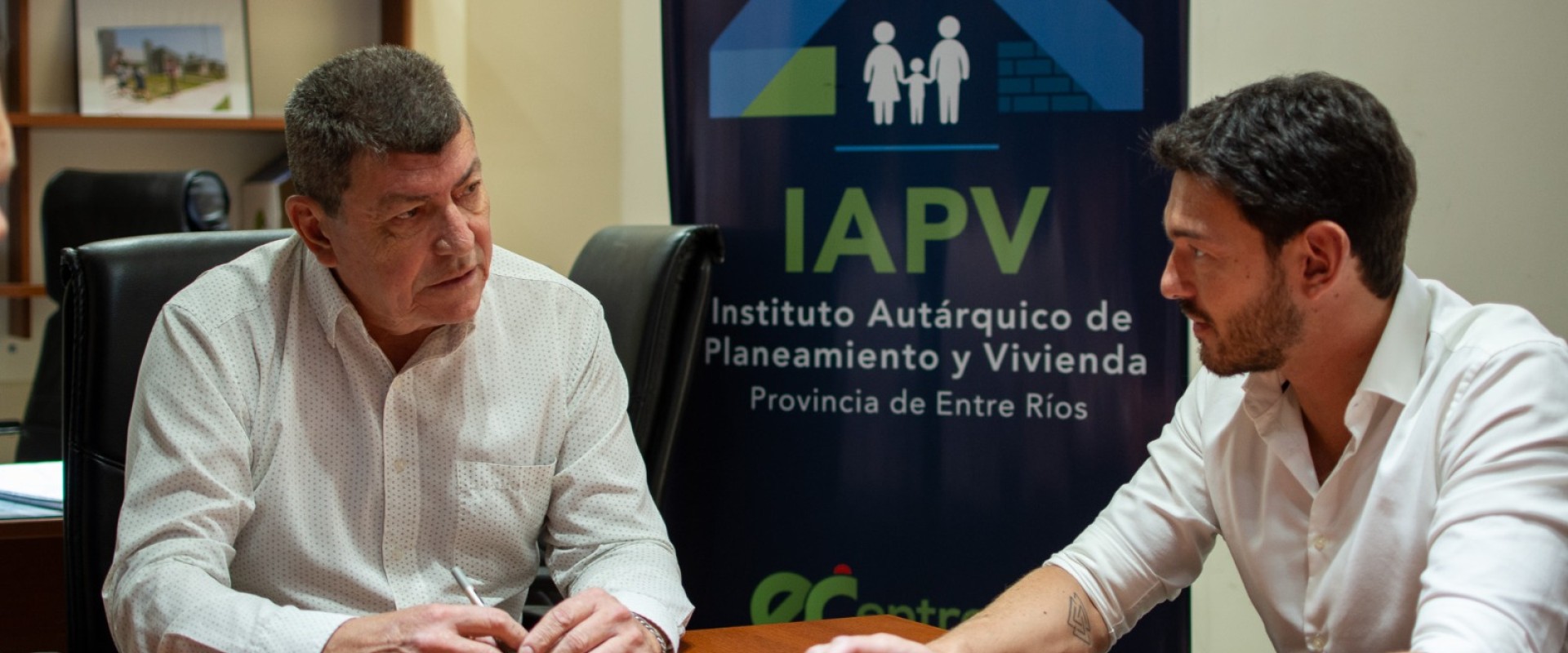 Funcionarios del IAPV se reunieron con el secretario de modernizaci&oacute;n
