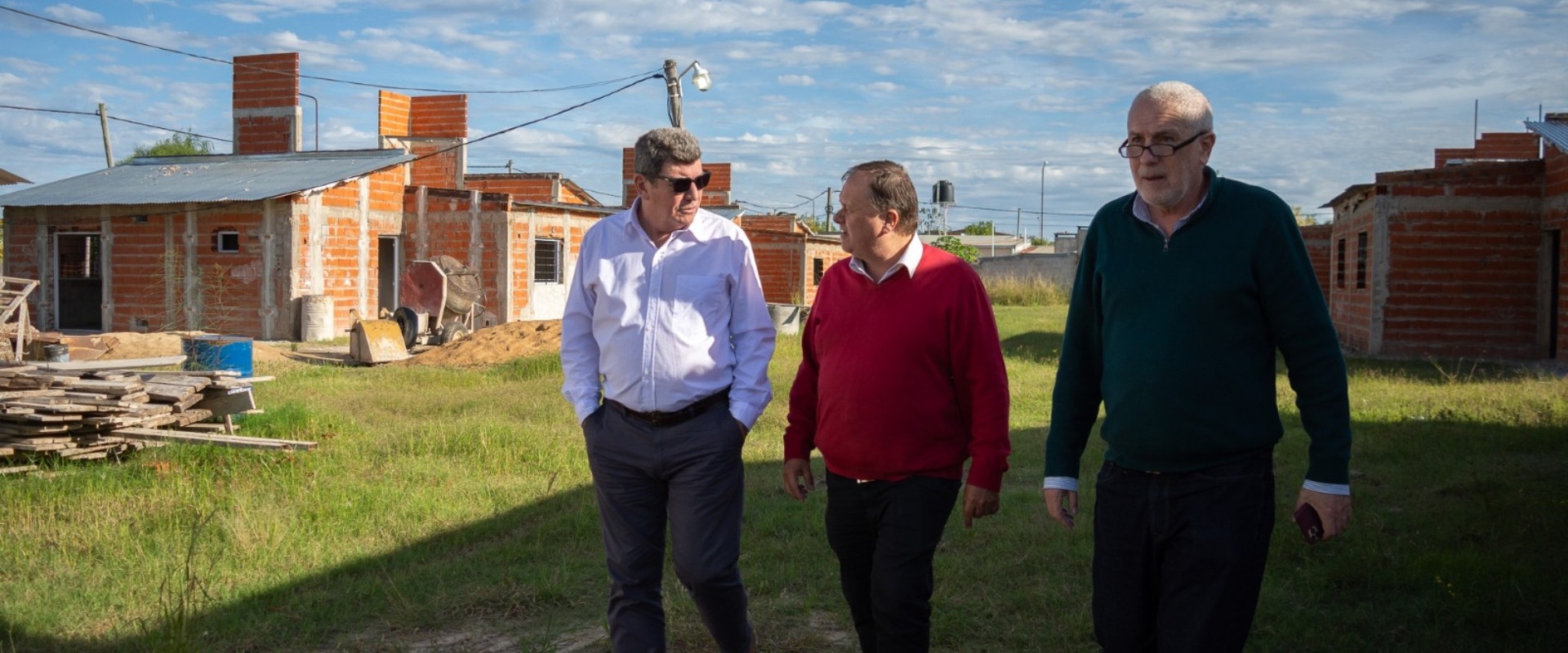 Observaron viviendas que se reactivar&aacute;n en Chajar&iacute;