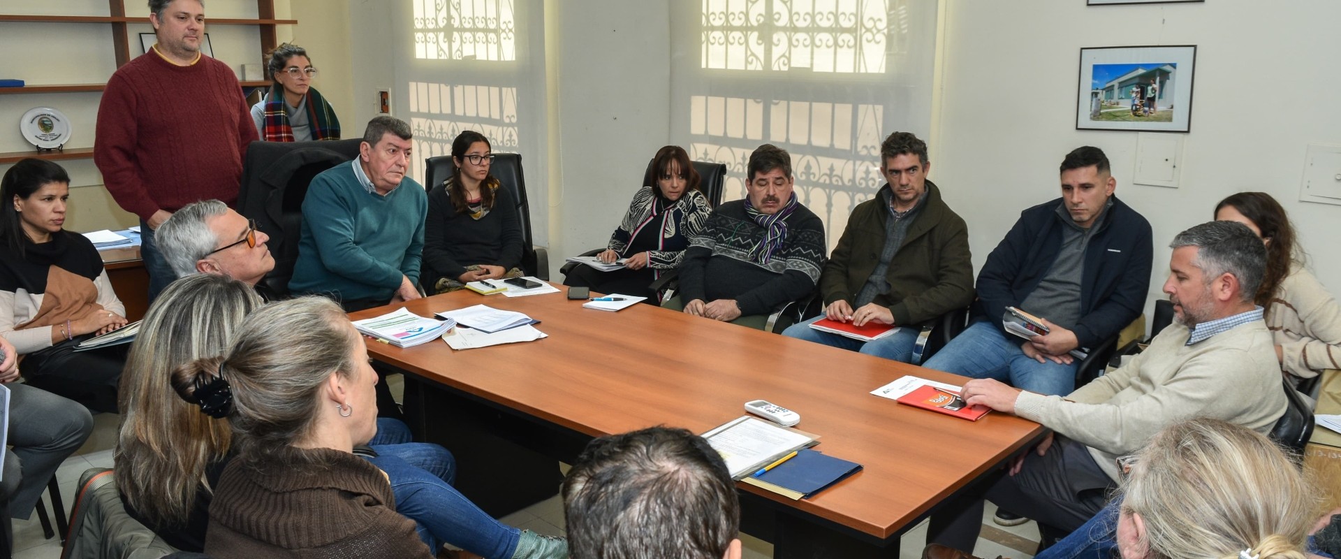El directorio del IAPV mantuvo una reuni&oacute;n con las regionales del organismo
