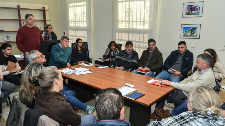 El directorio del IAPV mantuvo una reuni&oacute;n con las regionales del organismo