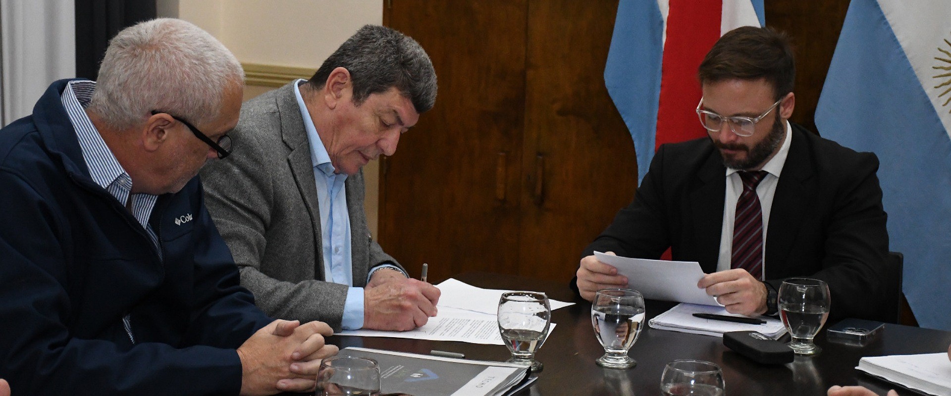 Firmaron convenio de intercambio de informaci&oacute;n para avanzar con la regularizaci&oacute;n dominial en Concordia