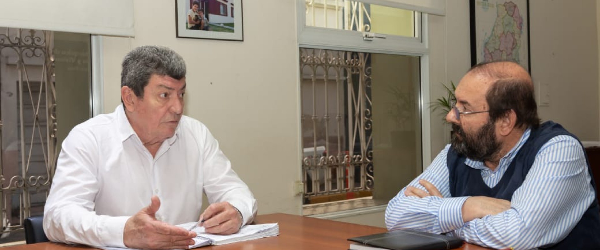 Autoridad del IAPV se reuni&oacute; con el intendente de Enrique Carb&oacute;