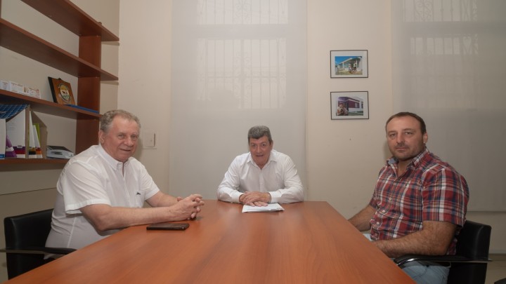 Agenda de trabajo con los municipios de Lucas Gonz&aacute;lez y Gobernador Mansilla