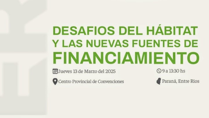 Jornada sobre los desaf&iacute;os del h&aacute;bitat en el nuevo contexto econ&oacute;mico y las fuentes de financiamiento
