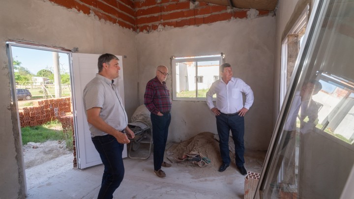 Avanzan las 18 viviendas en Chajar&iacute; financiadas por la provincia