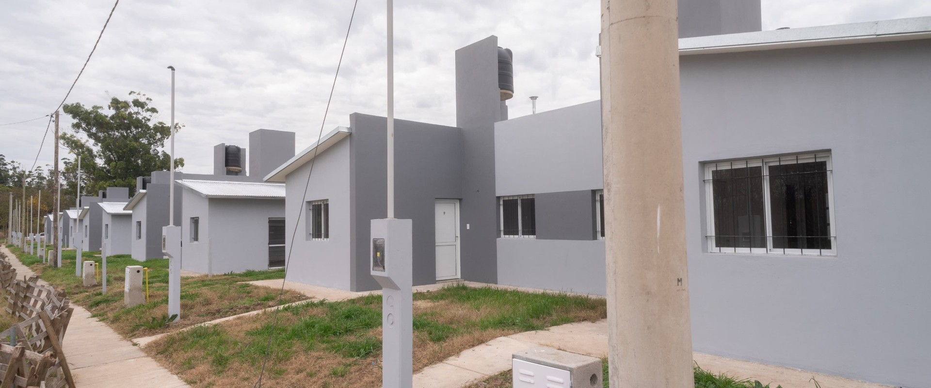 Avanza la construcci&oacute;n de viviendas del IAPV en General Racedo