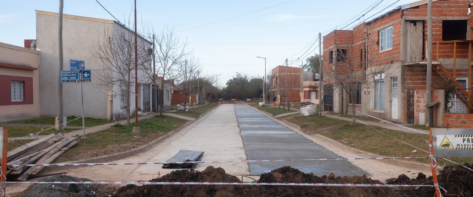 Avanza importante obra de pavimento en Concepci&oacute;n del Uruguay