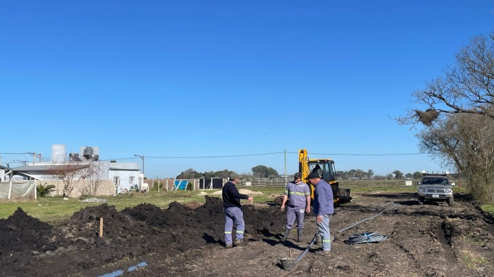 Comenzaron las obras de infraestructura urbana en Santa Anita