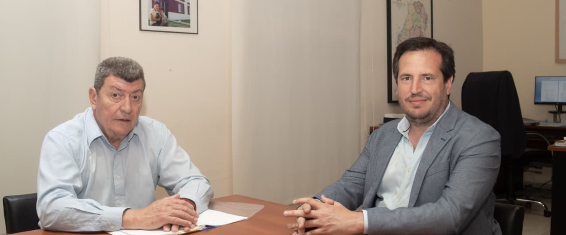El gobierno provincial y el municipio de Larroque trabajan en una agenda com&uacute;n para dar respuestas habitacionales