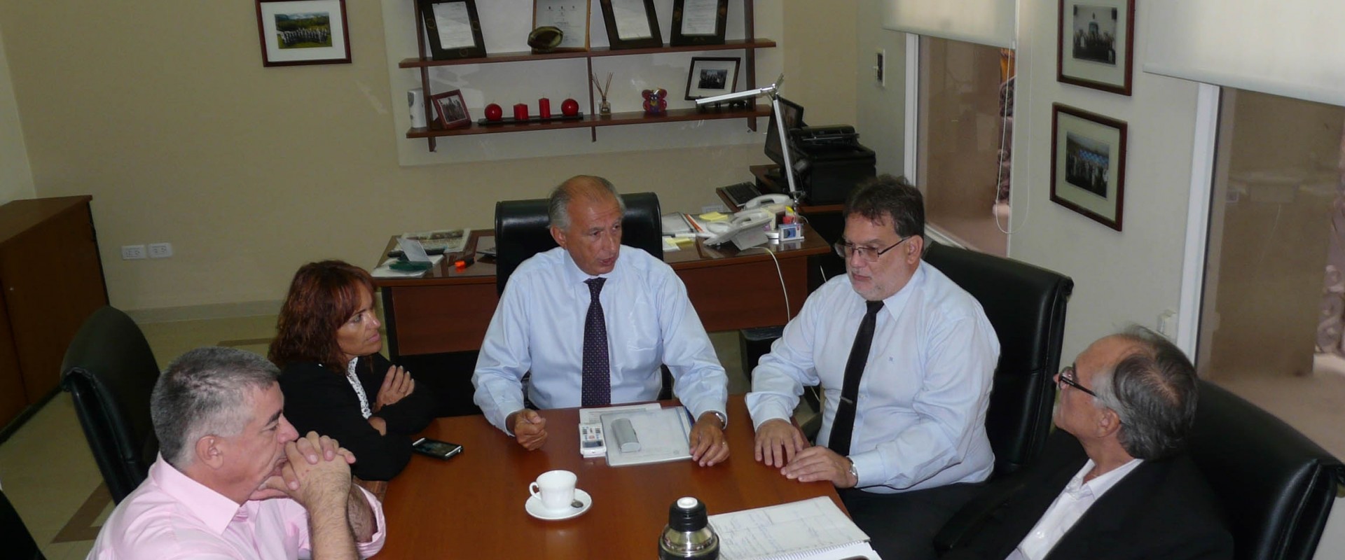 Funcionarios provinciales y municipales analizaron la pol&iacute;tica habitacional de La Paz y Feliciano