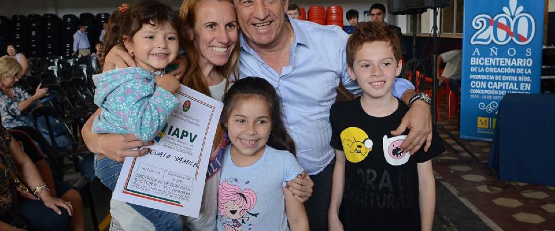 Se entregaron 220  nuevas viviendas que se construyeron en Concepci&oacute;n del Uruguay