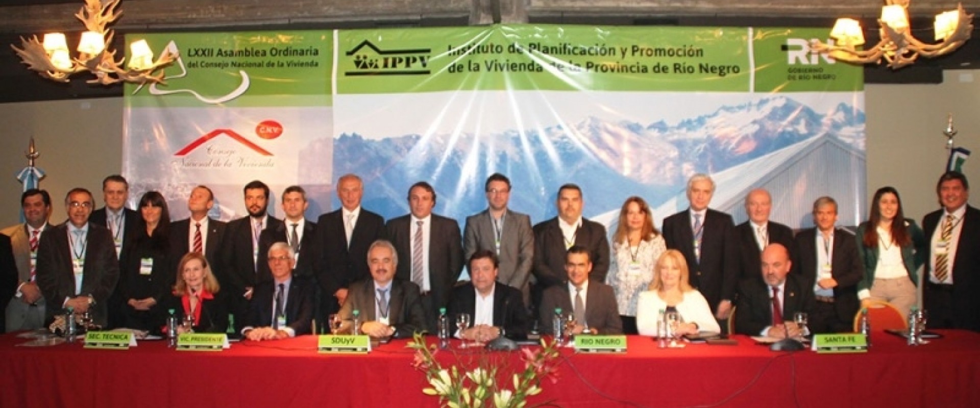 Entre R&iacute;os, en la 72&ordm; Asamblea del Consejo Nacional de la Vivienda