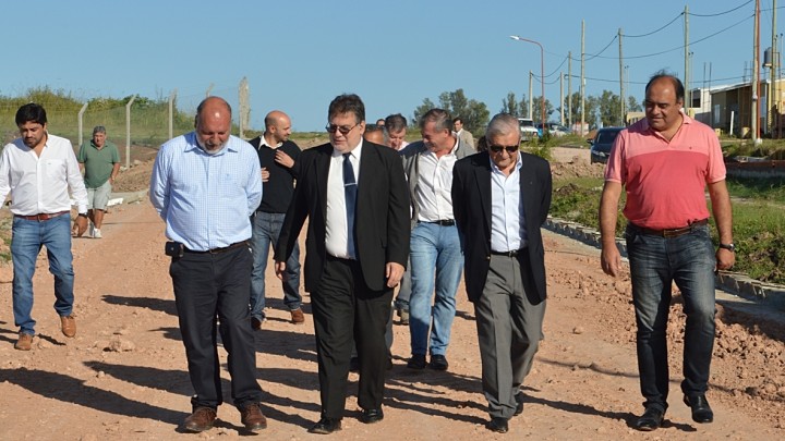 RECORRIDA DE OBRAS EN CONCEPCI&Oacute;N DEL URUGUAY