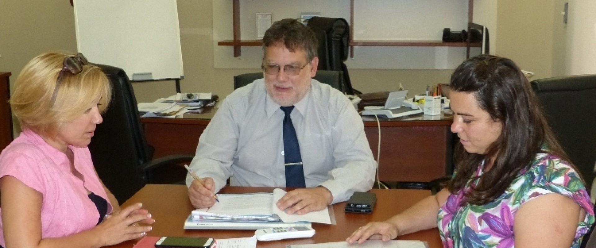Francolini se reuni&oacute; con la diputada Lambert
