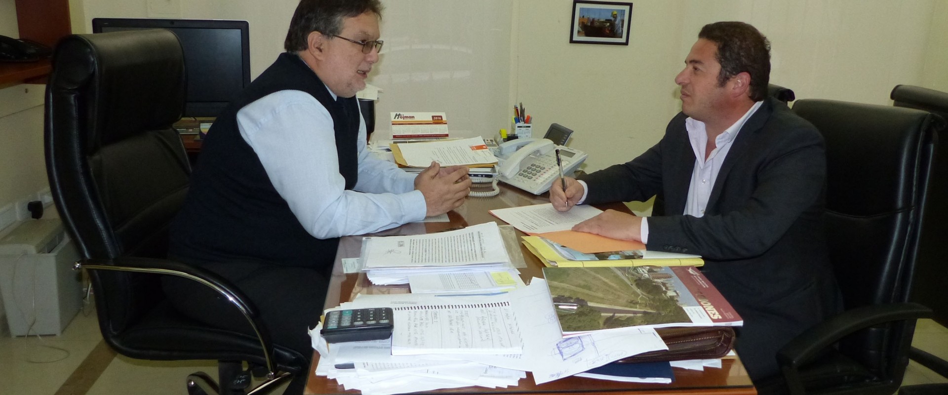 Francolini se reuni&oacute; con Treppo