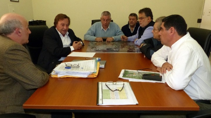 Francolini se reuni&oacute; con el intendente Varisco