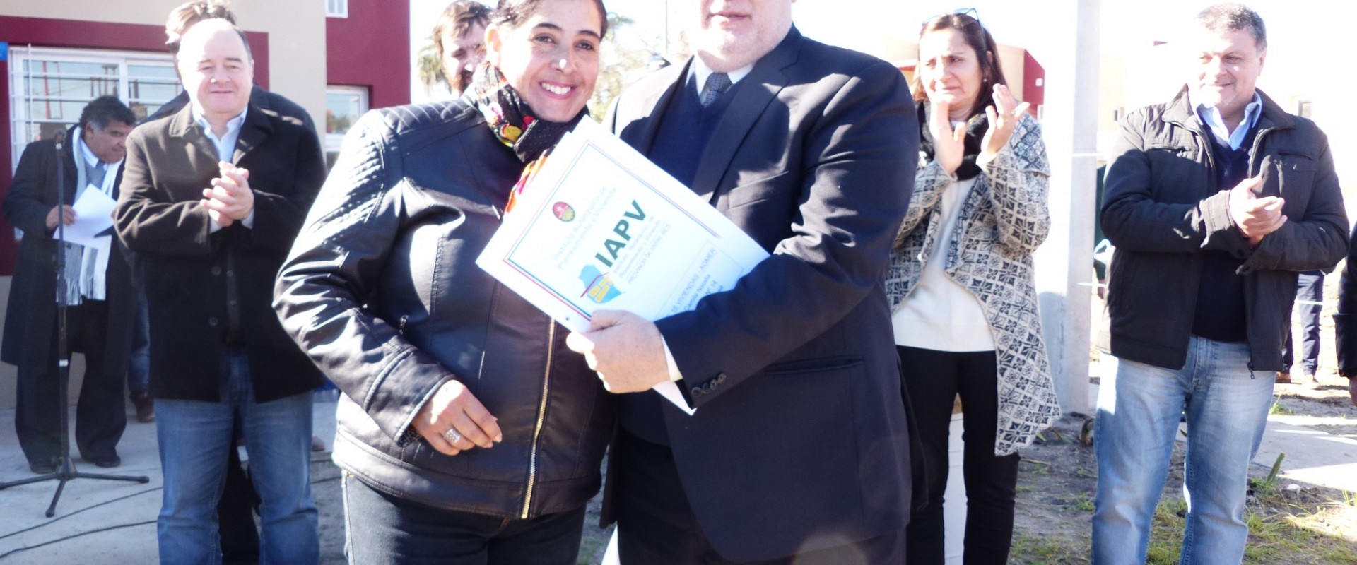 Se entregaron viviendas para docentes en San  Jos&eacute;