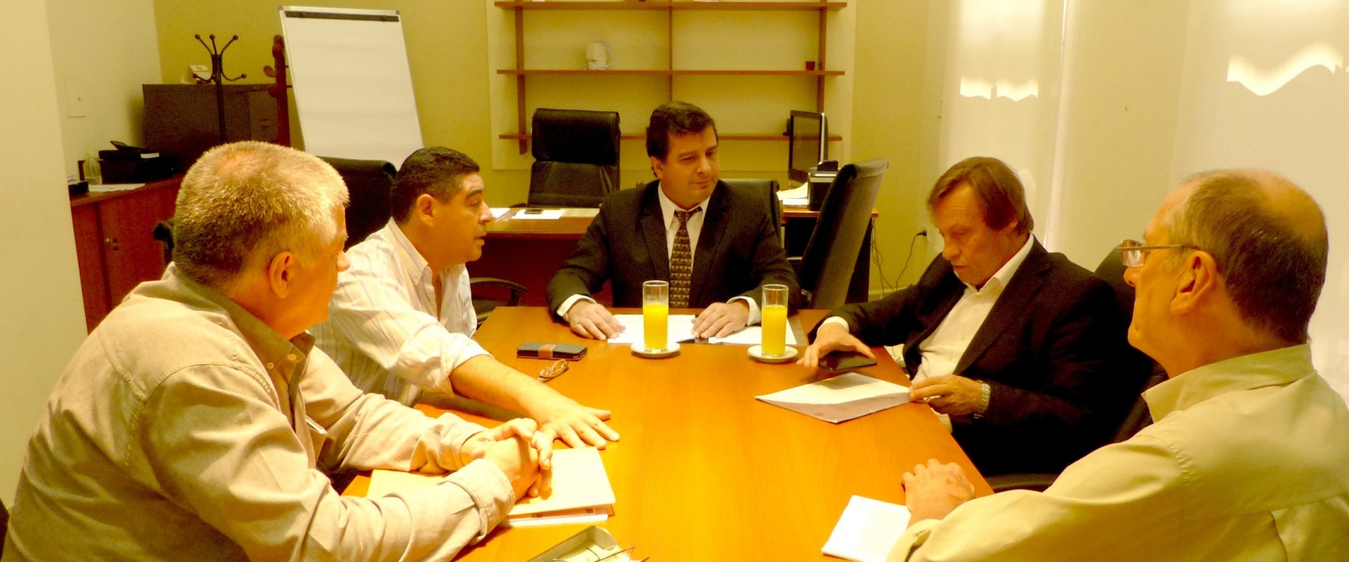 Casaretto se reuni&oacute; con el intendente Varisco