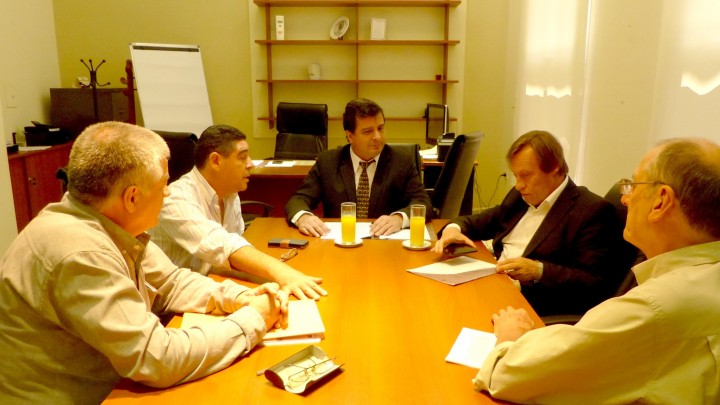 Casaretto se reuni&oacute; con el intendente Varisco
